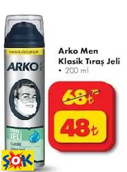 ARKO MEN KLASİK TIRAŞ JELİ